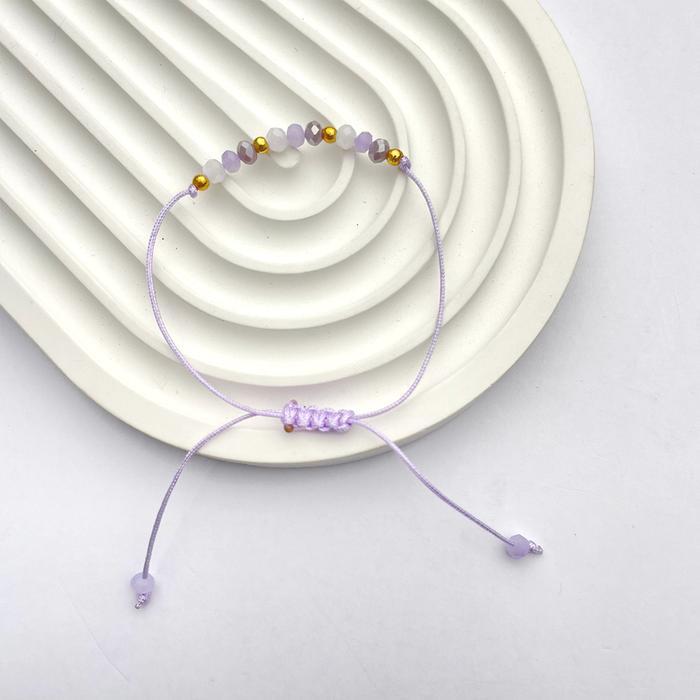 Meera Bracelet Gelang Tali Gelang Rajut Gelang Crystal Gelang-Gelang Tali-Gelang Macrame