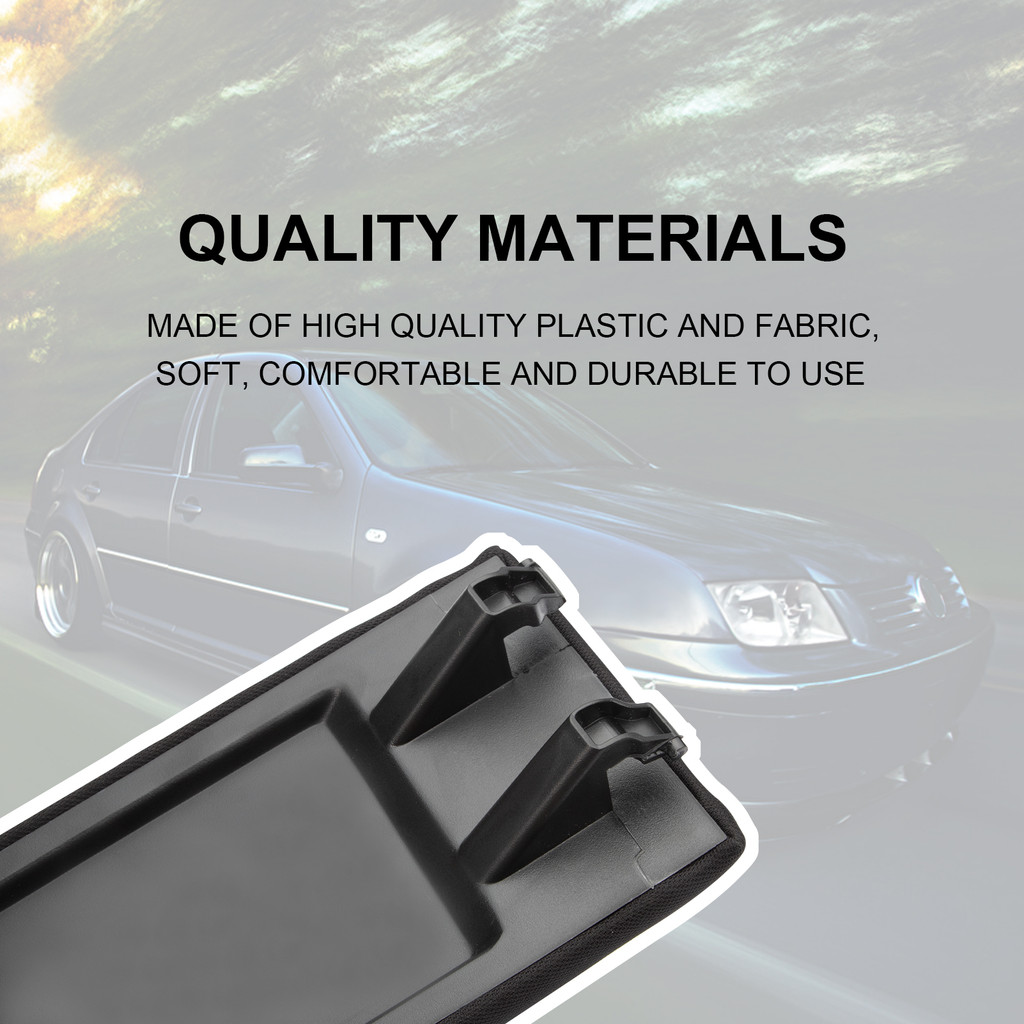 Centre Console Armrest Lid Soft Fabric Armrest Cover Compatible With Vw Jetta Golf 4 Mk4 Bora Polo