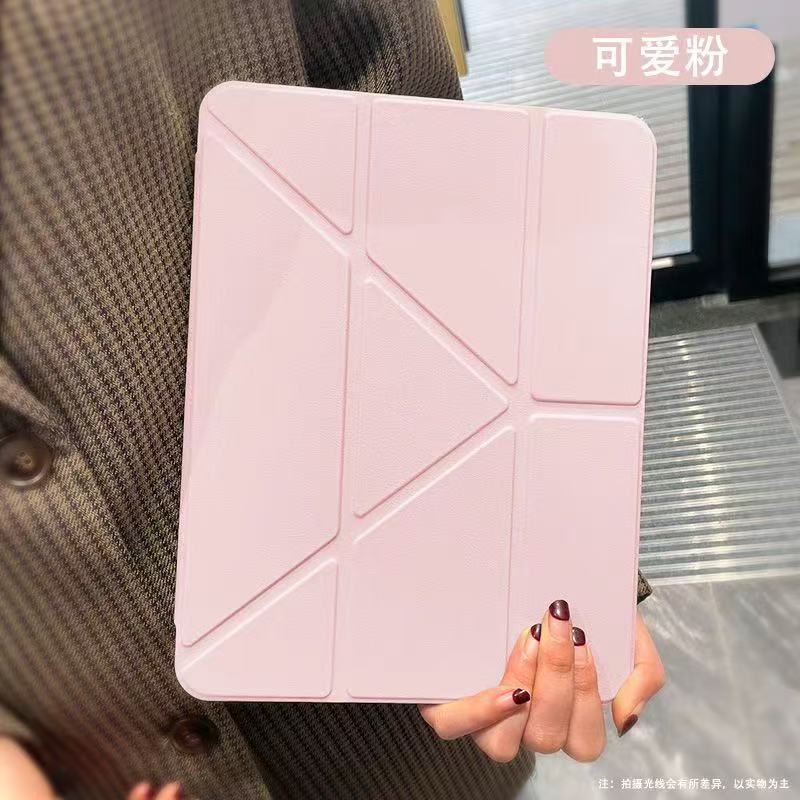 Case iPad 11 Inch Anti Jatuh Anti Bengkok Kulit Buaya Desain Sampul Motif Buddha - Untuk Air 4/5, Pr