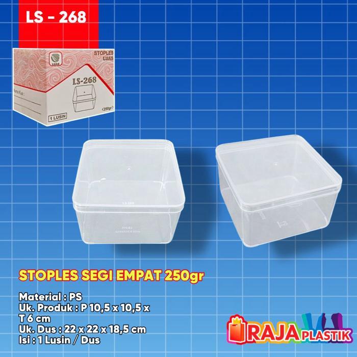 Toples Plastik Kotak Kue Kering