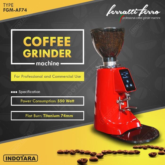Coffee Grinder Ferratti Ferro Grinder Machine FGM-AF74