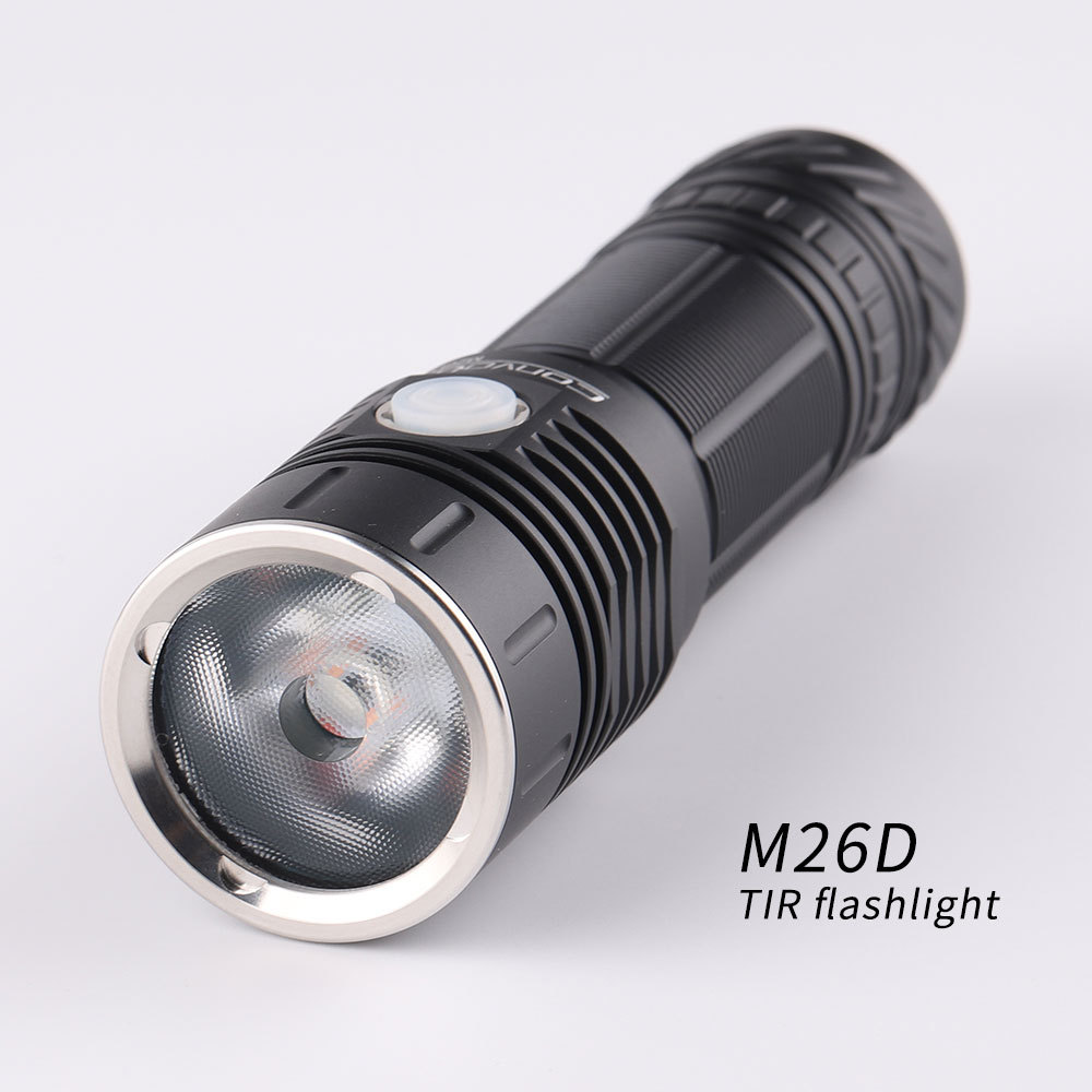 Convoy M26D 26800 TIR flashlight ,type-c charging port,XHP70.2 XHP70.3 Hi GT FC40,with battery