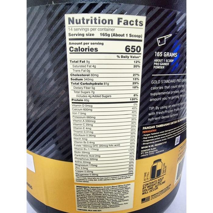 a5aa- On Pro Complex Gainer 5.08 Lbs Lb 5.08Lbs 5 Lbs Lb 5Lbs Weight Gainer