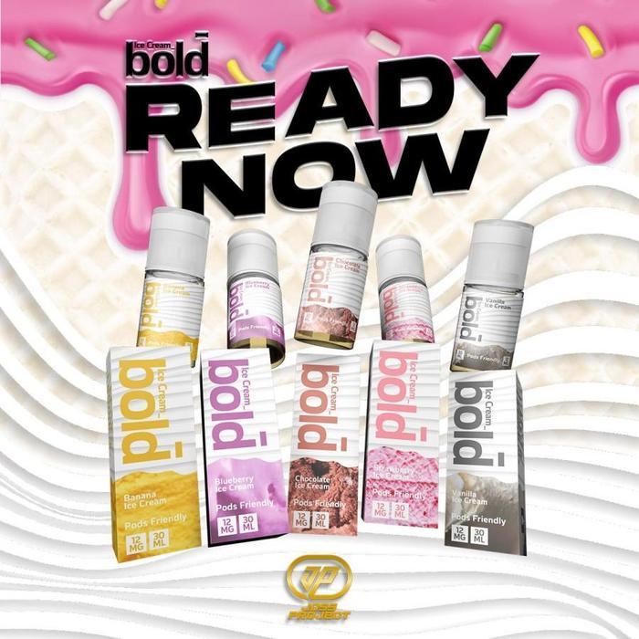 BOLD VANILLA ICE CREAM 30ML 12MG BY MAJAPAHIT BREWERY PODSFRIENDLY