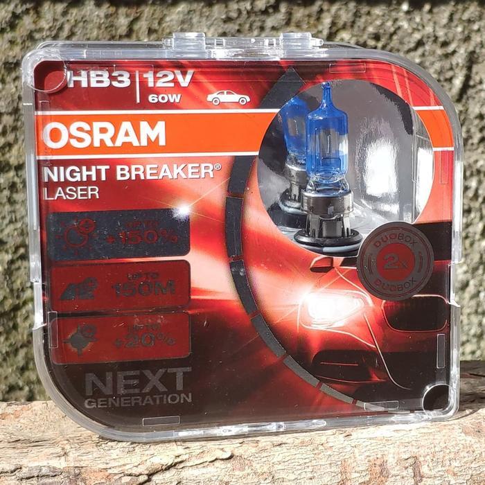 Bohlam Osram Hb3 Nbr Night Breaker Laser Next Gen 150% 12V 60W