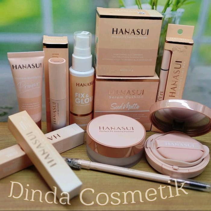 PAKET make-up Hanasui/Set make-up murah/paket make-up pemula/