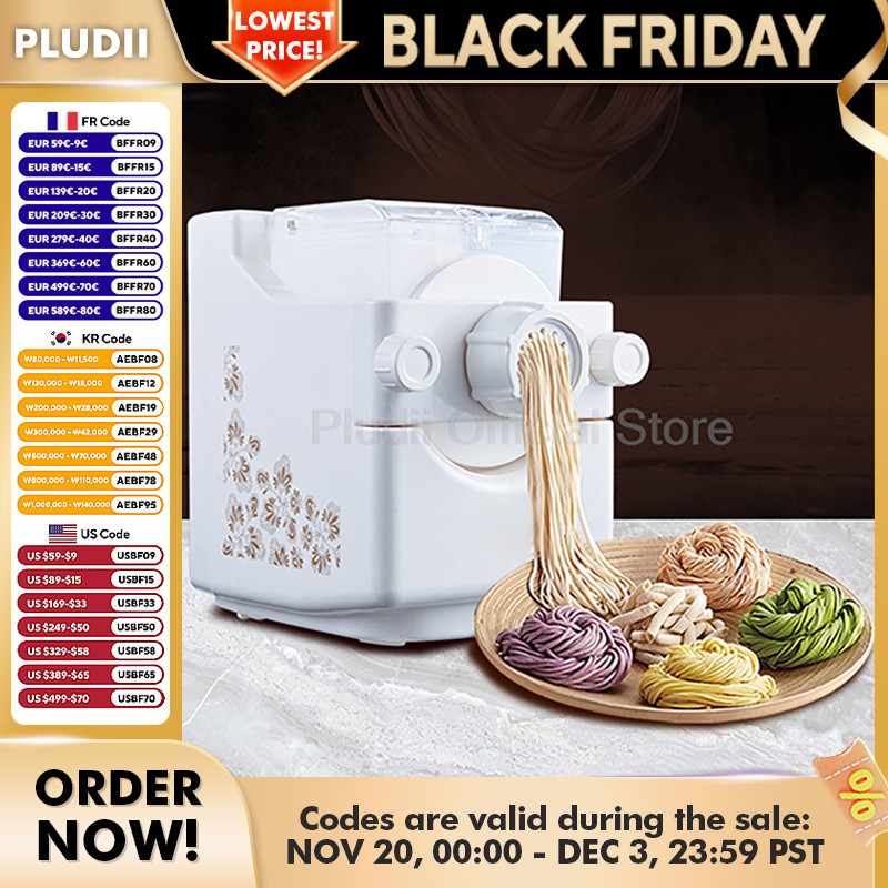 Fresh Pasta Machine Fully-Automatic Noodle Making Machine Household Pasta Machine Electric Noodle