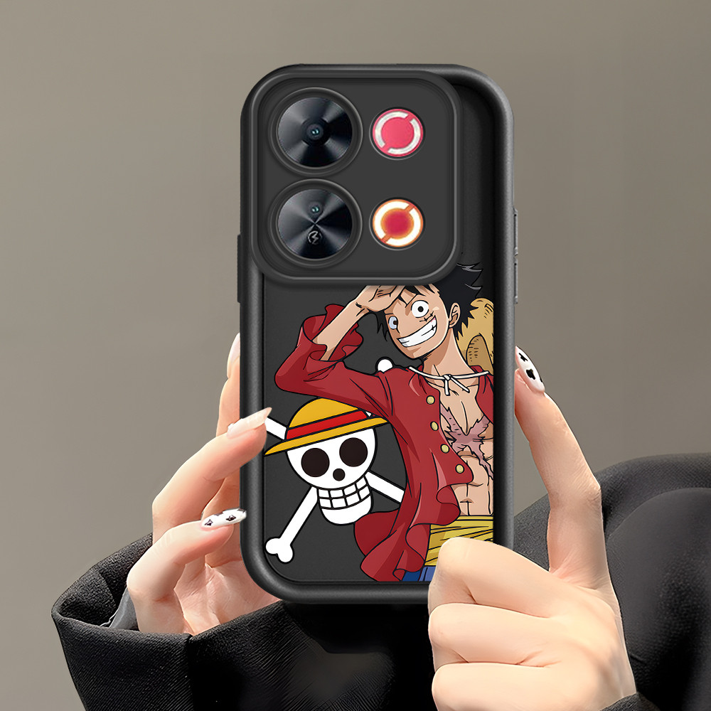 Softcase Fashion Phone Case For Itel P65 Soft Anime Kartun Motif Casing Ponsel Untuk Soft Kesing Han