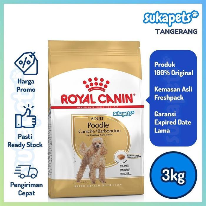 Royal Canin Poodle Adult Makanan Anjing Dewasa Poodle 3kg
