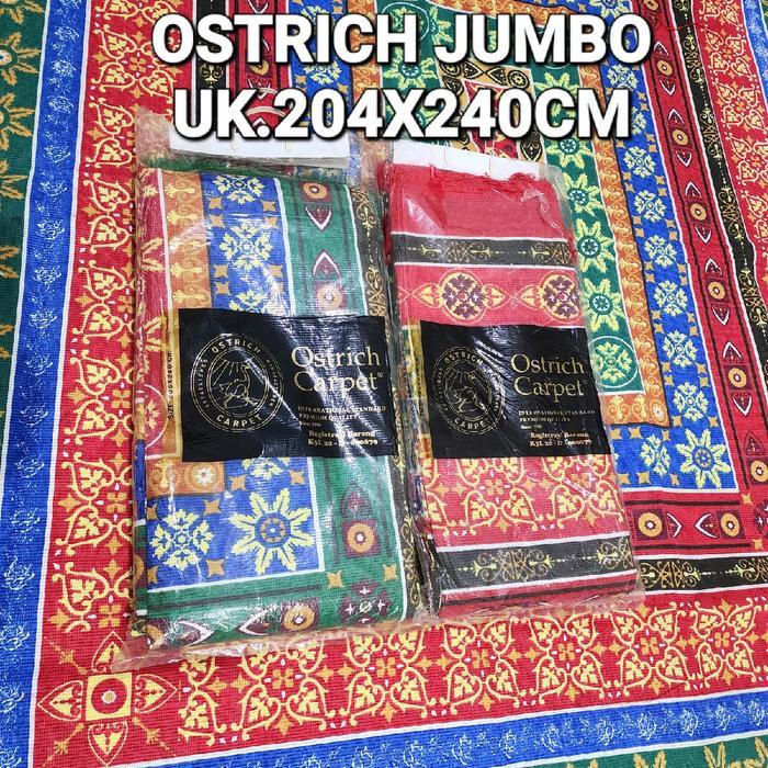 NEWs KARPET TURKI OSTRICH UKURAN JUMBO