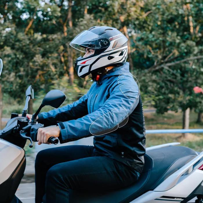 ORIGINAL Respiro Diventro - Jaket Motor Touring with Protector Flow System READY STOCK