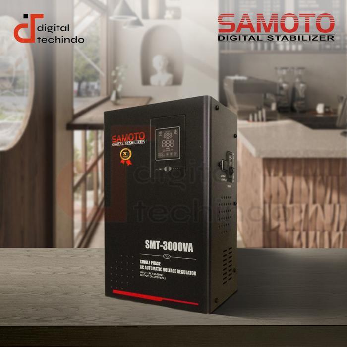 SAMOTO STABILIZER 3000VA STAVOLT SINGLE PHASE STAVOLT SMT3000VA STABILISER SMT