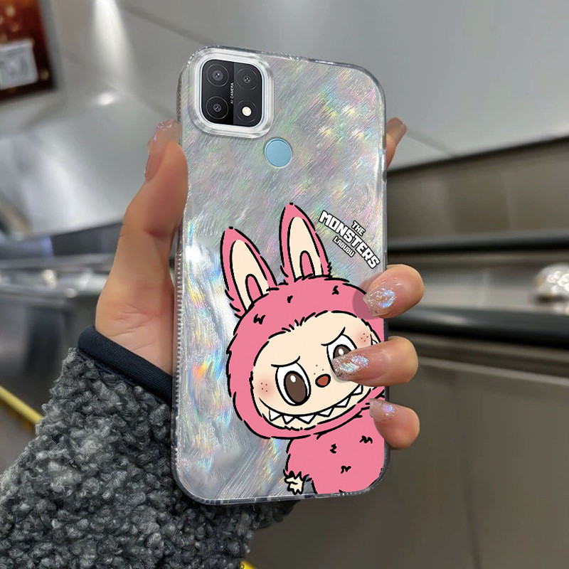 Casing Hp Untuk OPPO A15 A15s A35 Case Casing pola Raksasa kecil Kasing HP Cesing Silikon Softcase b