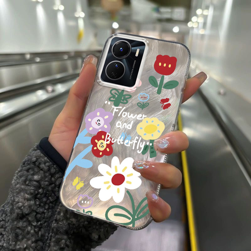 Casing Hp Untuk VIVO Y16 4G VIVO Y35 5G VIVO Y56 5G Case Casing HP Softcase ponsel silikon tahan jat