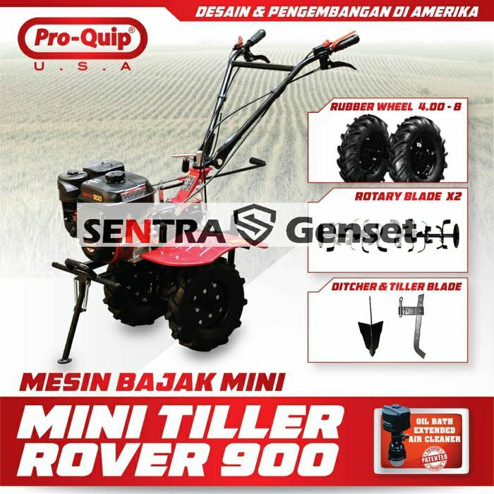 Mesin traktor bajak sawah tiller Pro-Quip Rover 900