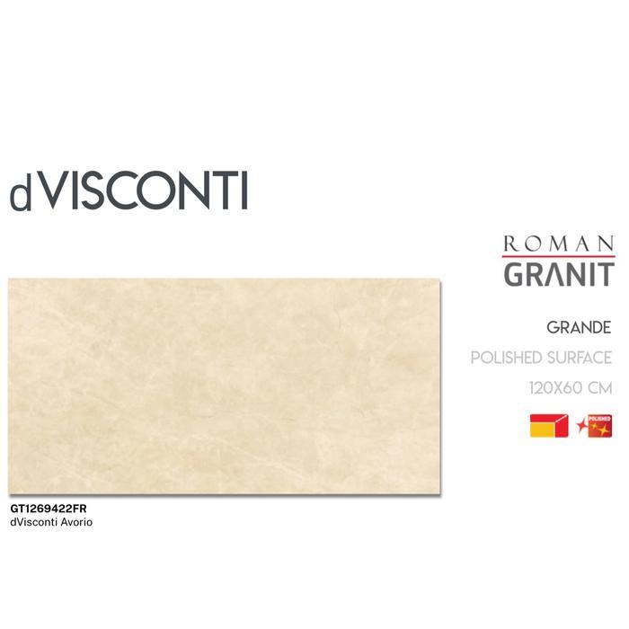 Roman Granit Grande 60x120 dVisconti Avorio