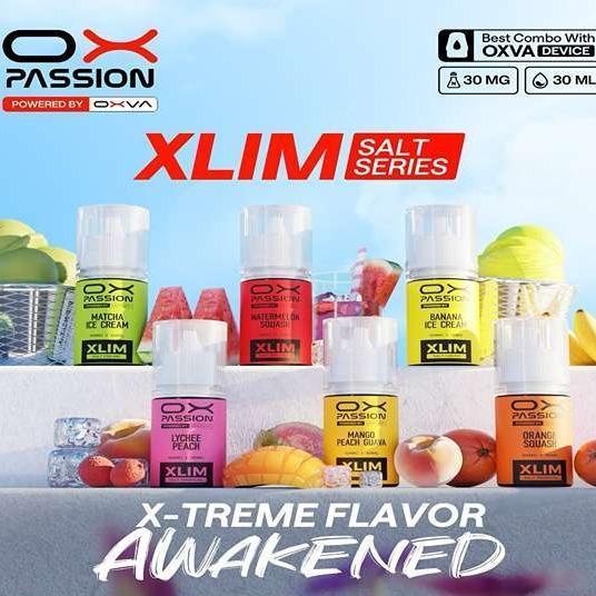 OX PASSION WATERMELON SQUASH SALT FLAVOR 30ML 30MG BY OXVA XLIM