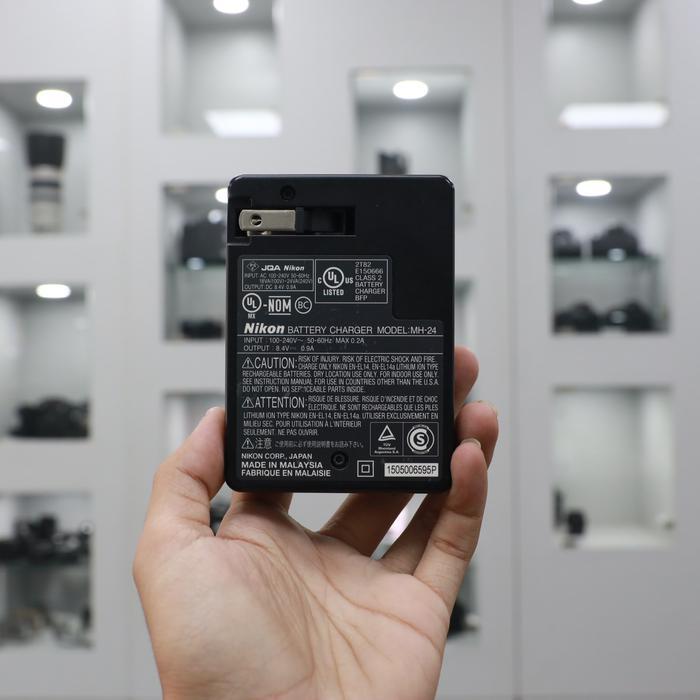 Charger Nikon Mh-24 Original Nikon En-El14 For Nikon D3100 D3200 D5100 D5200 D5500 Garansi
