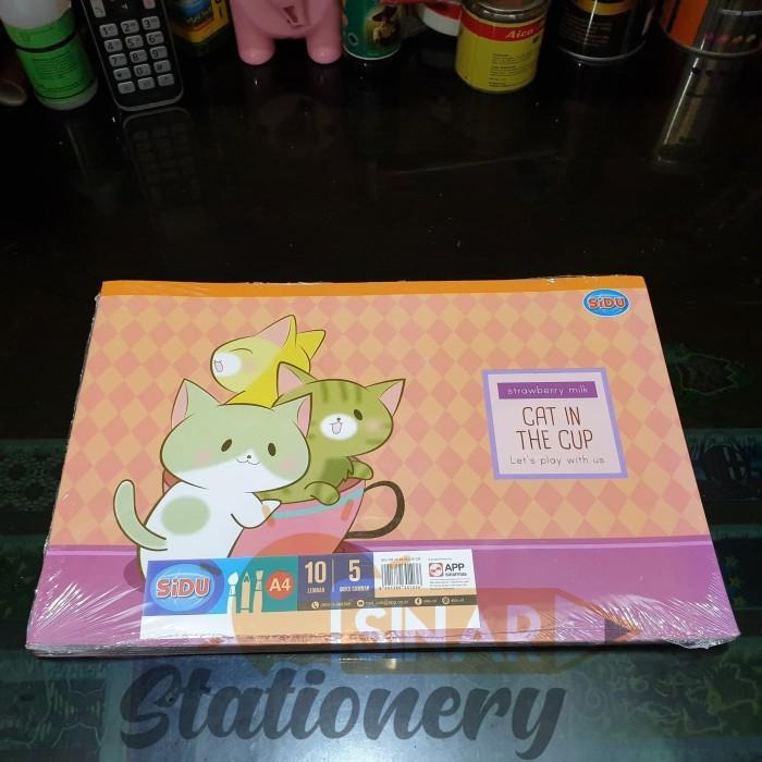 yf6l- Buku Gambar A4 Sidu 1Pak Isi 5Pc