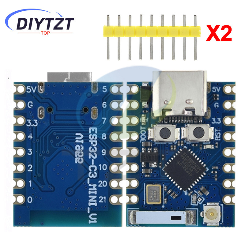 Diytzt Esp32-C3 Pro Development Board Wifi Bluetooth Ultra-Small Size Esp8266 Esp32 C3 Esp 32 For
