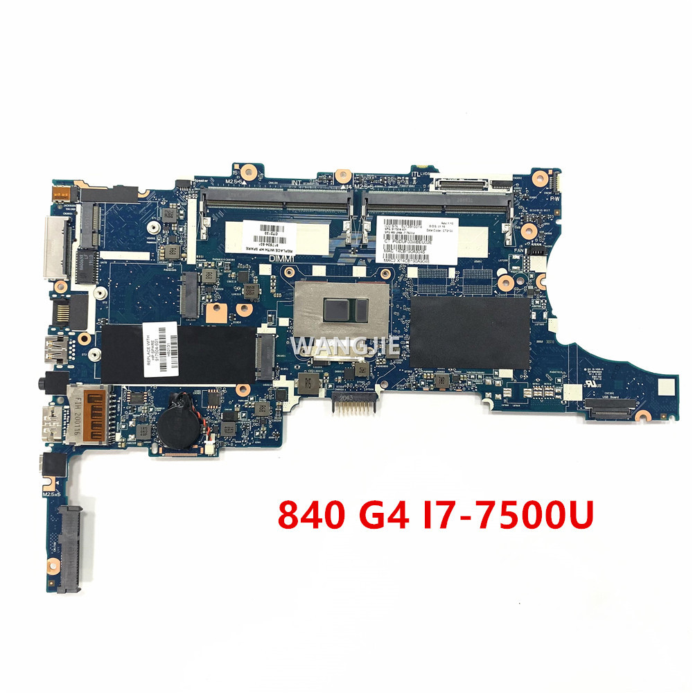 6050A2854301 For Hp Elitebook 840 850 G4 With Cpu I7-7500U Laptop