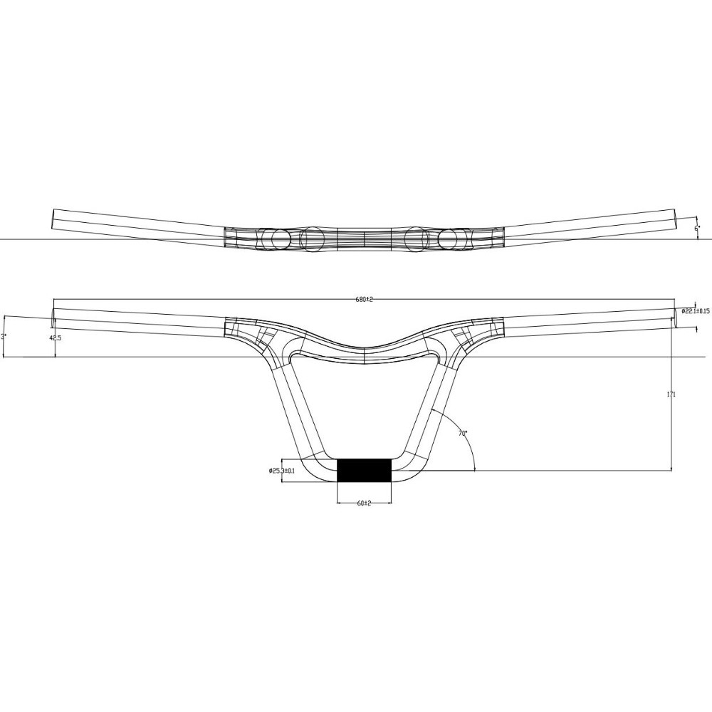 Setang Karbon Bmx Setang Lipat Sepeda Anak Setang Sepeda Bagian Balap