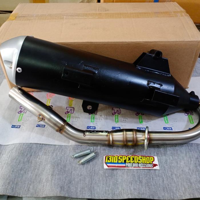Knalpot Standar Racing Nmax Type Pro Dilengkapi Powerboom By Rc3