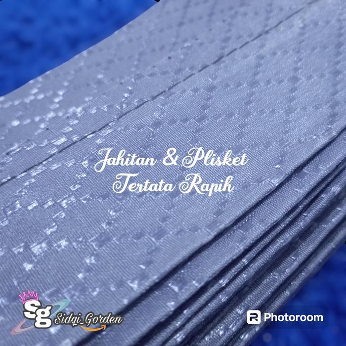 FMLY- (Gorden) Gorden Jendela Gorden Ukuran 100X150 Gorden Polos Plisket