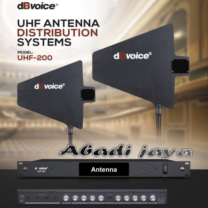 ID ANTENA DISTRIBUTOR DBVOICE UHF200 / UHF 200 ORIGINAL WIRELESS SYSTEM