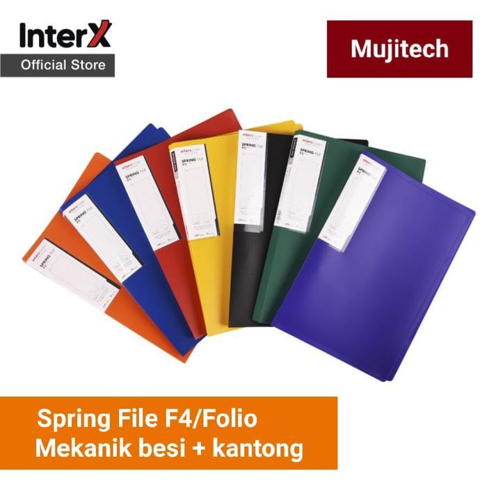 INTERX MAP SNELL SPRING FILE FOLIO MAP PLASTIK DOKUMEN KERTAS