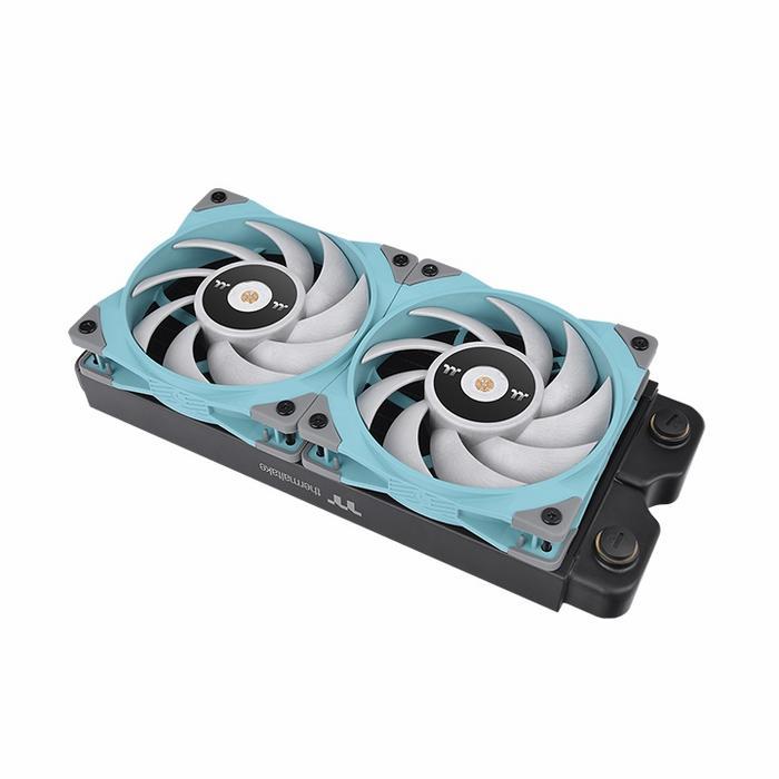 THERMALTAKE TOUGHFAN 12 TURQUOISE - HIGH STATIC PRESSURE RADIATOR FAN