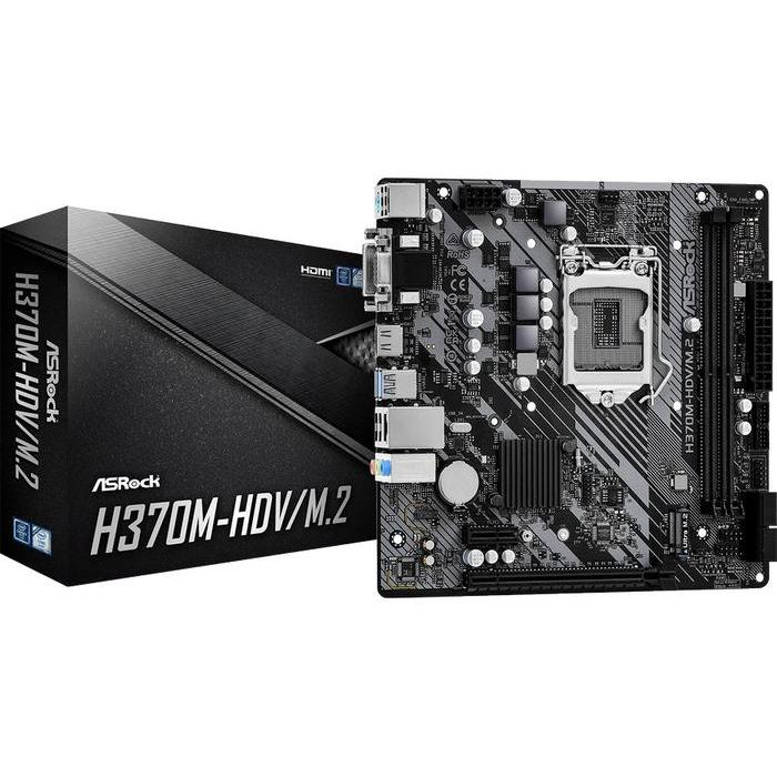 ASROCK H370M-HDV/M.2 (INTEL LGA 1151, GEN8, GEN9, H370)