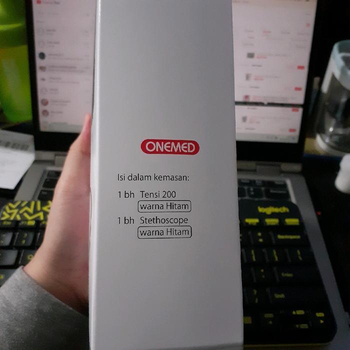 TENSIMETER MANUAL + STETOSKOP PAKET TENSI ONEMED - ALAT UKUR TENSI DARAH
