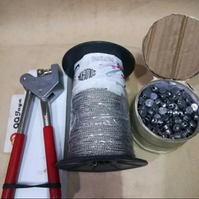 Paket Tang Segel + Kawat Segel + Timah Segel