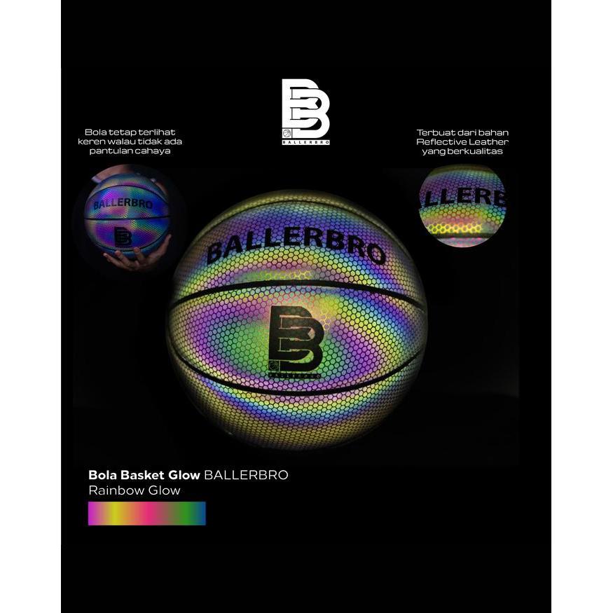 Ballerbro Glow Ball / Bola Glow Ballerbro - Rainbow Glow