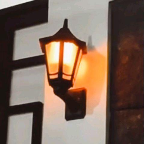 NEW - Kap lampu dinding / Lampu tembok / Lampu teras / Lampu oudoor Minimalis Kabel