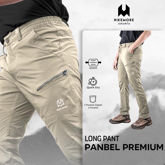 Eiger Aoki - Celana Panjang Pria Gunung Outdoor Quickdry Panbel Premium