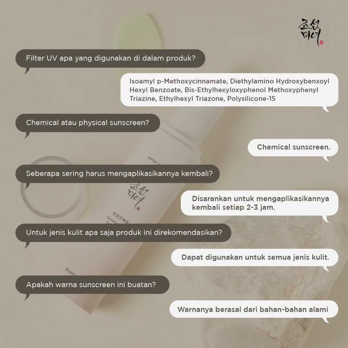 Beauty Of Joseon Ginseng Moist Sun Serum