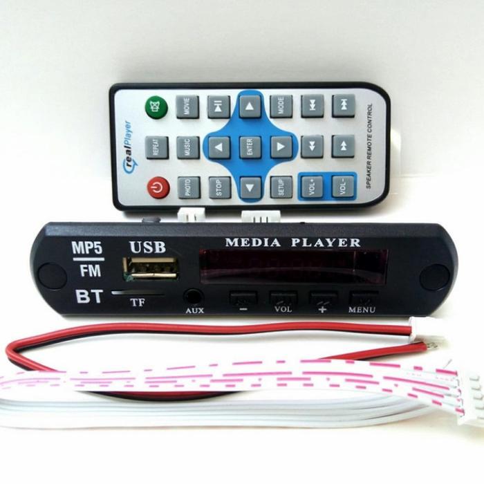 Kit Modul Mp3 Mp4 Mp5+Bluetooth Decoder Board Wireless Audio Video