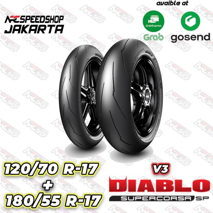 Ban Pirelli PIRELI Diablo Supercorsa 110/70-17 110 70 R17 120/70-17 120 70 R17 150/60-17 150 60 R17