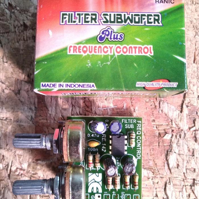 News KIT FILTER SUBWOOFER PLUS FREKUENSI
