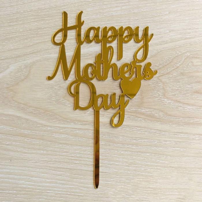 "'''] topper cake hiasan kue happy mother day selamat hari ibu