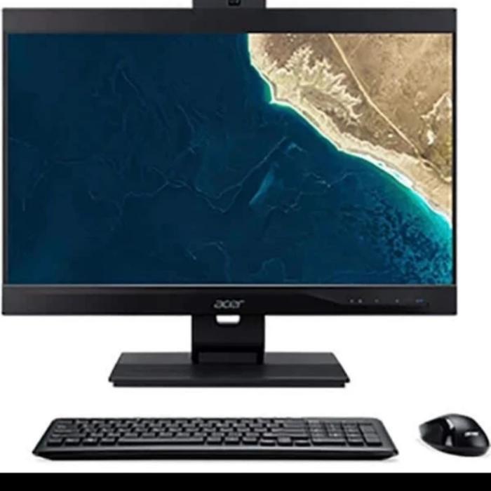 pc aio acer veriton z4660G intel core i3-8100 ram 4gb hdd 1tb w,10
