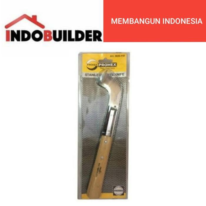 PROHEX PISAU SADAP KARET STAINLESS / KNIFE FOR RUBBER PLANT