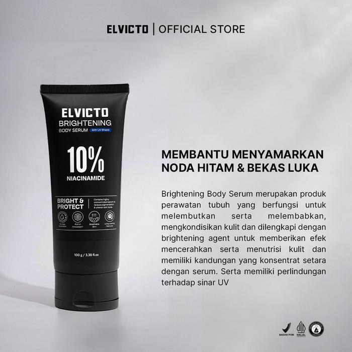 eo8w- Elvicto Paket Body Care Deo Serum Body Serum Paket Perawatan Pria Untuk Membersihkan,