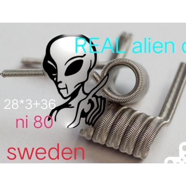 News Authentic Alien fused clapton (28*3+36) pure full ni 80 sandvik sweden