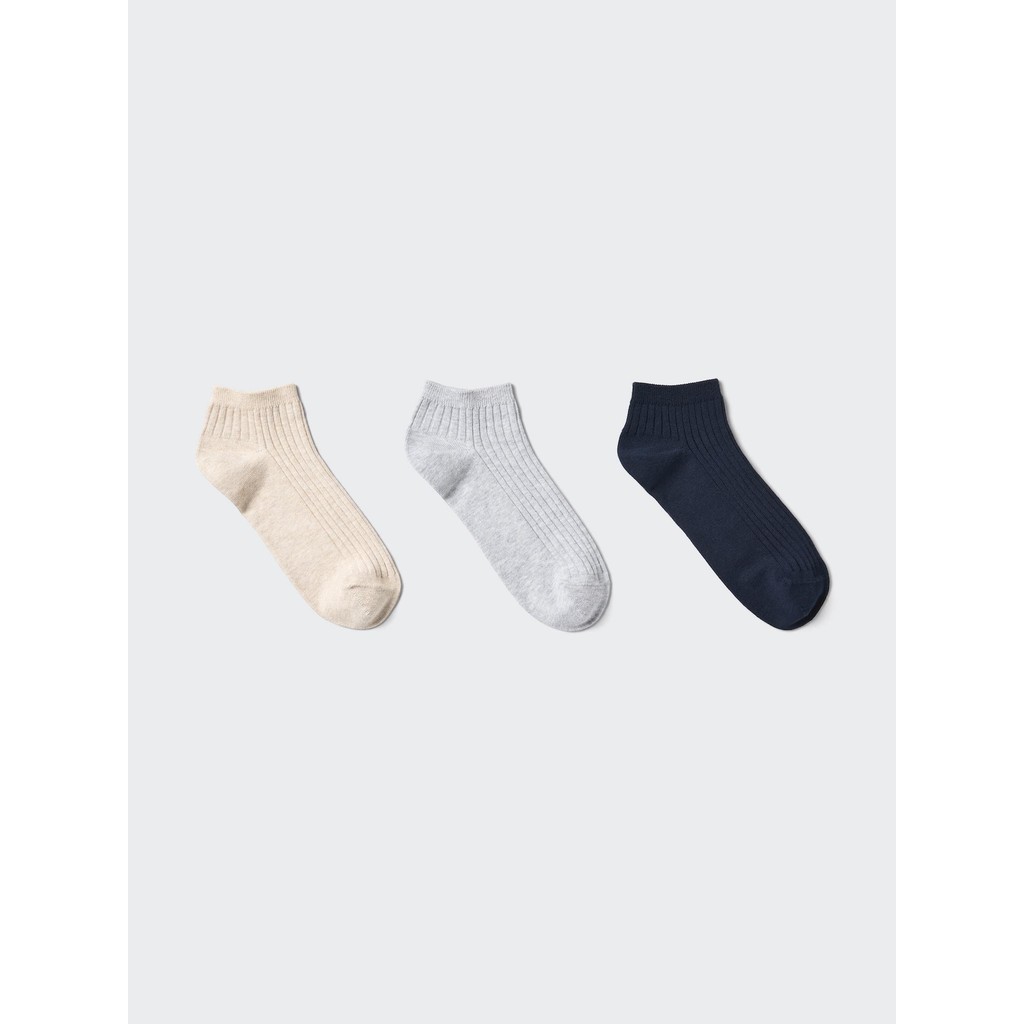 Uniqlo Kaos Kaki Pendek 3P Rib