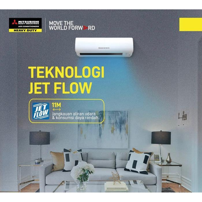 xeyt- Ac Mitsubishi Heavy Industries 1 Pk Low Watt Deluxe Srk10Crs-S3