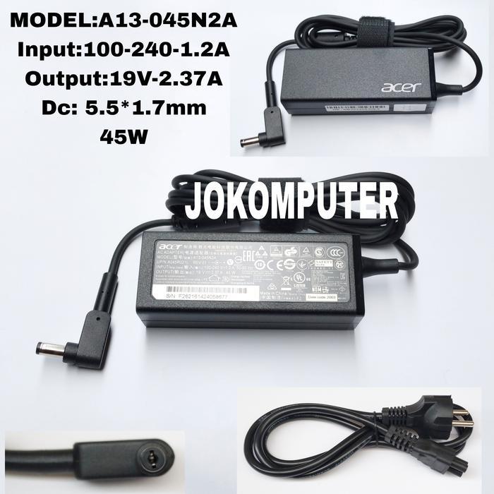 Charger Adaptor Laptop Acer Pa-1450-26 Pa-1650-86 A13-045N2A Original Ready
