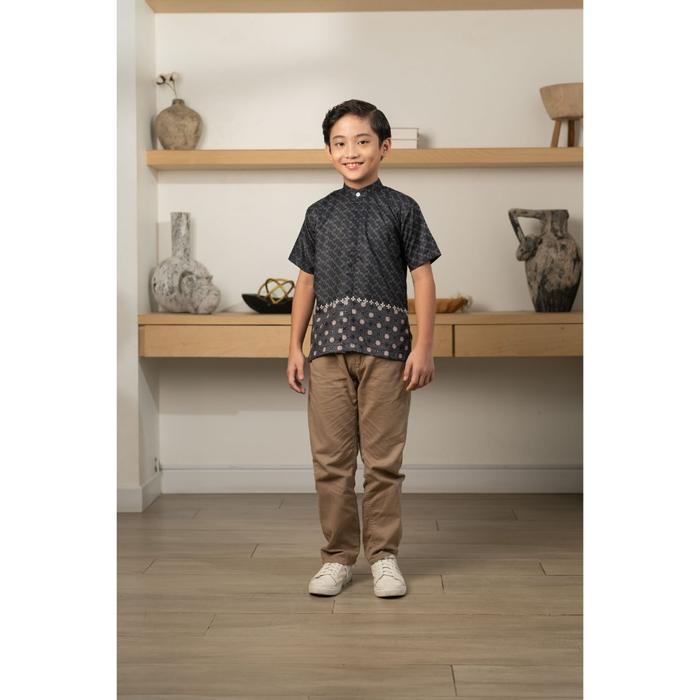 DISKON Klamby - Siara Shirt Boy Aurora Black READY STOCK